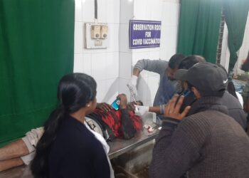 বিশালগড় আমতলা এলাকায় বাইক দুর্ঘটনায় গুরুতর আহত এক।দুর্ঘটনার খবর পেয়ে বিশালগড় অগ্নি নির্বাপক দপ্তরের কর্মীরা আহতকে উদ্ধার করে বিশালগড় মহাকুমা হাসপাতালে নিয়ে আসে।