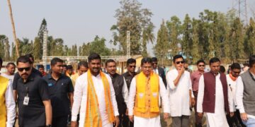 শান্তিরবাজার এবং খোয়াইয়ে অমিত শাহের সভাস্থলের প্রস্তুতি শনিবার সরজমিনে পরিদর্শন করলেন মুখ্যমন্ত্রী।