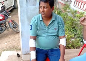 ভানুলাল সাহার সিএ আক্রান্ত বিশালগড়ে।