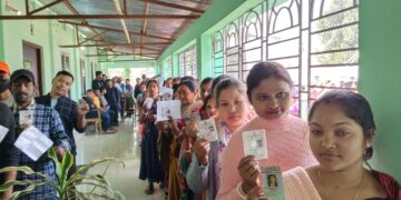 চড়িলাম বিধানসভা কেন্দ্রে উপজাতি অংশের ভোটারদের ব্যাপক উপস্থিতি পরিবর্তনের বার্তা দিচ্ছে।