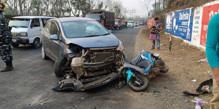 বিশালগড়ে ভয়ঙ্কর যান দুর্ঘটনা।