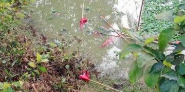 বিশ্রামগঞ্জ জোড়াপুকুর এলাকায় বিরোধীদের দলীয় প্রচারসজ্জা নষ্ট করে দেয় দুষ্কৃতীরা।