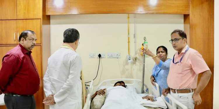 বেসরকারি হাসপাতালে ভর্তি মন্ত্রী সুশান্ত চৌধুর।