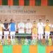 প্রধানমন্ত্রীর উপস্থিতিতে শপথ নিল  বিজেপি আইপিএফটি মন্ত্রিসভা
