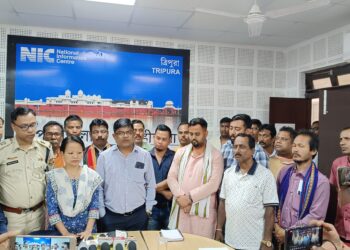 গুজবে কান না দিতে সিপাহীজলায় সর্বদলীয় বৈঠক