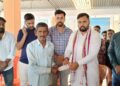 ক্ষতিগ্রস্থ দোকানিদের পাশে বিশালগড়ের নব নির্বাচিত বিধায়ক।