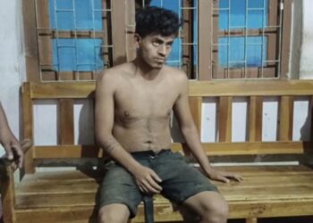 বিশালগড়ে পুলিশের হাতে আটক বাইক চুর।