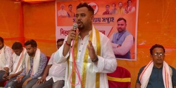 বিশালগড়ের বিধায়ক জনগণের সেবায় সদা জাগ্রত।