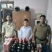 নেশা বিরোধী অভিযানে পুলিশের সাফল্য।