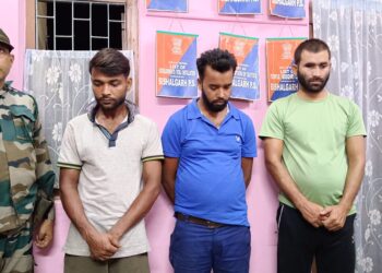 বিশালগড়ে আটক আন্তর্জাতিক নারী পাচার চক্রের তিন মাস্টারমাইন্ড