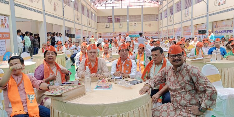 কার্যকারিনী বৈঠকের শুভ উদ্বোধন করেন মুখ্যমন্ত্রী ডাঃমানিক সাহা