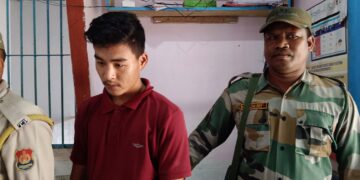 চুরির মাল সহ পুলিশের হাতে আটক এক চোর