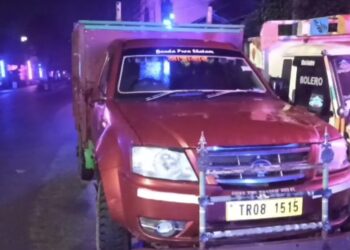 পুলিশের হাতে আটক অভিশপ্ত গাড়ি