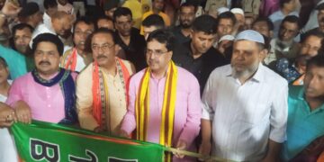 মুখ্যমন্ত্রীর হাত ধরে বক্সনগরে ৪০০০ ভোটার বিজেপিতে