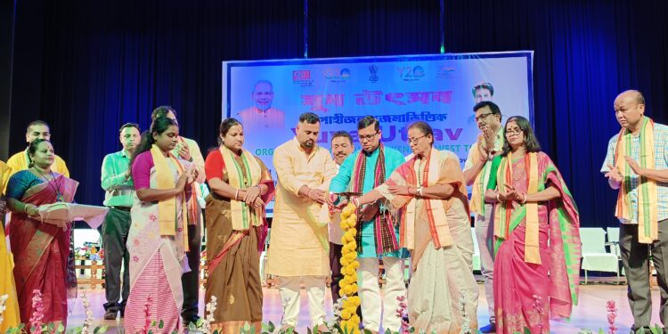 বিশালগড়ে অনুষ্ঠিত জেলা ভিত্তিক যুব উৎসব