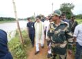 চন্ডীপুর- শ্রীরামপুর সীমান্ত এলাকা পরিদর্শন মুখ্যমন্ত্রীর