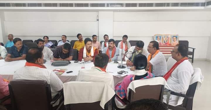 উপনির্বাচন ,পদ্ম শিবিরের তৎপরতা সোনামুড়ায়