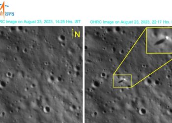 চন্দ্রপৃষ্ঠে ভারতের তিরঙ্গা ও শিবশক্তি পয়েন্টের নামকরণ