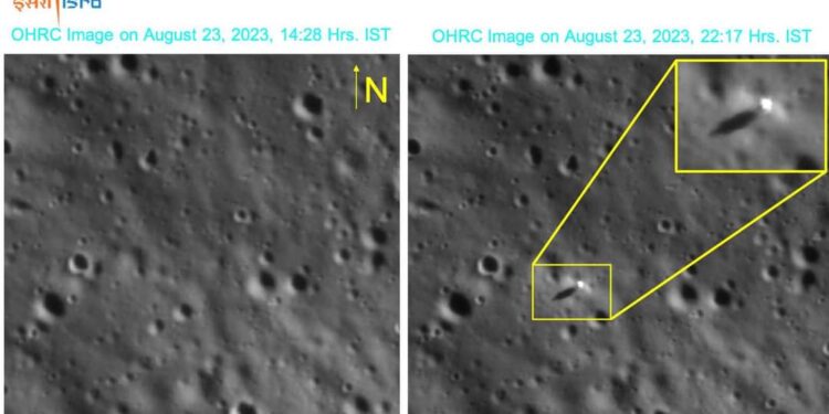 চন্দ্রপৃষ্ঠে ভারতের তিরঙ্গা ও শিবশক্তি পয়েন্টের নামকরণ