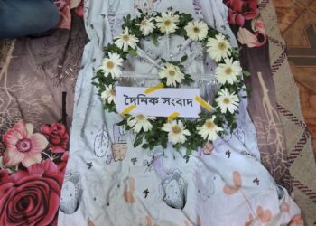 সোনামুড়া প্রেসক্লাবের প্রাক্তন সম্পাদকের অকাল প্রয়াণ