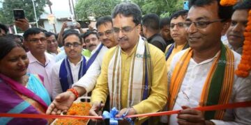 বক্সনগরে বুথ অফিস উদ্বোধনে মুখ্যমন্ত্রী