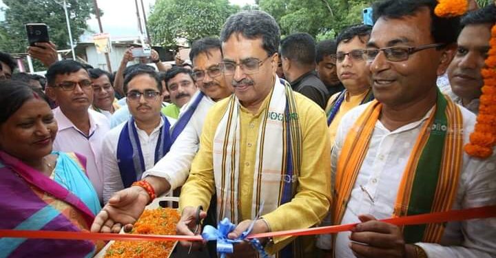 বক্সনগরে বুথ অফিস উদ্বোধনে মুখ্যমন্ত্রী