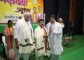 নতুন সংগঠন মহা মন্ত্রীকে সংবর্ধনা দিল বিজেপি