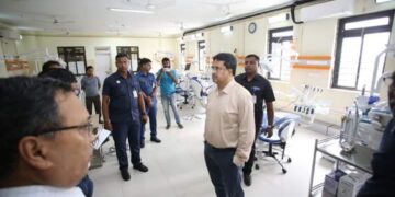 আগরতলা সরকারি ডেন্টাল কলেজ পরিদর্শন মুখ্যমন্ত্রীর