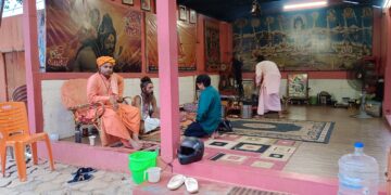 তিন কোটি টাকা ব্যায়ে তৈরি হচ্ছে মন্দির