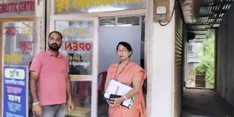 ডেন্টাল ক্লিনিকে হানা সিপাহীজলা জেলা স্বাস্থ্য দপ্তরের