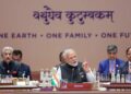জি-২০ সন্মেলনে ভারতের প্রধানমন্ত্রী নরেন্দ্র মোদি