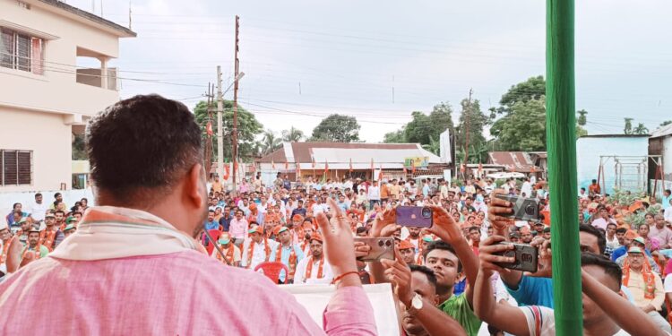 বিশালগড়ের লাল দুর্গে ভাঙ্গন ধরাতে সক্ষম হল সুশান্ত