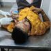 কুকুরের সাথে বাইকের ধাক্কায় গুরুতর আহত এক বাইক চালক