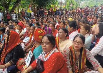 তিপ্রা মথার বার ঘন্টার বনধ সফল বিশালগড় মহকুমায়