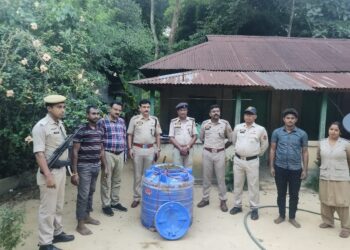 দক্ষিণ মধুপুরে ৪০ কেজি শুঁকনো গাজা উদ্ধার