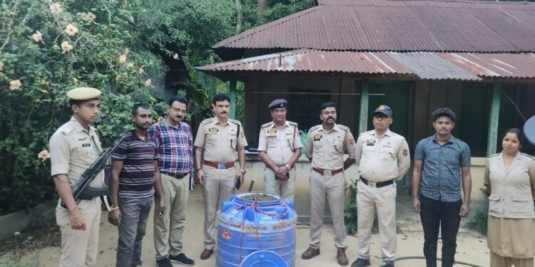 দক্ষিণ মধুপুরে ৪০ কেজি শুঁকনো গাজা উদ্ধার