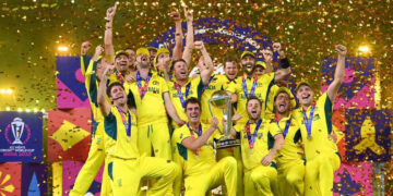 ষষ্ঠবারের মতো বিশ্ব-চ্যাম্পিয়ন অস্ট্রেলিয়া