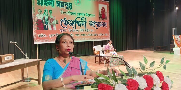 রাষ্ট্রীয় সেবিকা সমিতির তেজস্বিনী সম্মেলন অনুষ্ঠিত বিশালগড়ে