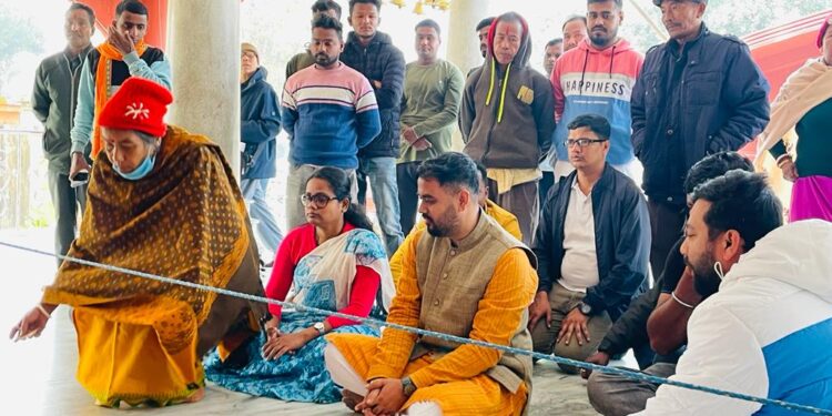 প্রদেশ যুব মোর্চার নব-নির্বাচিত রাজ্য সভাপতি সুশান্ত দেব এই প্রথম কমলাসাগর সফরে