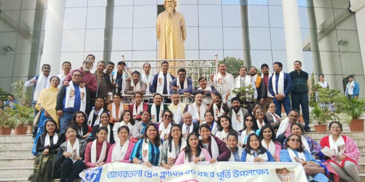 আগরতলা প্রেস ক্লাবের ৪০ বছর পূর্তি