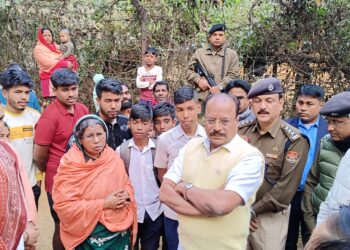 কমলাসাগরে সীমান্ত এলাকা পরিদর্শন রাজ্যপাল ইন্দ্রসেনা রেড্ডি নল্লুর