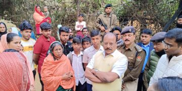 কমলাসাগরে সীমান্ত এলাকা পরিদর্শন রাজ্যপাল ইন্দ্রসেনা রেড্ডি নল্লুর