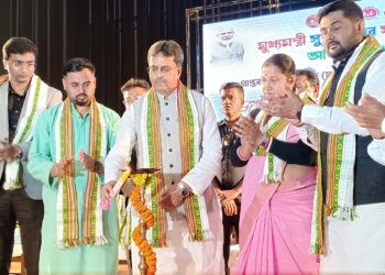 রাজ্যভিওিক মুখ্যমন্ত্রী সুস্থ শৈশব সুস্থ কৈশোর ৬.০ এর শুভ সূচনা হয় বিশালগড়ে