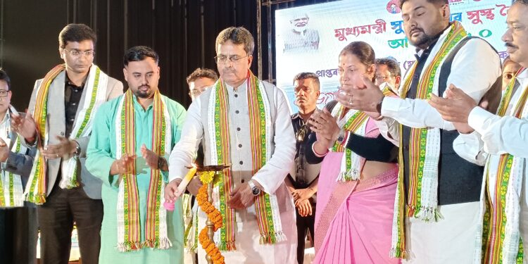 রাজ্যভিওিক মুখ্যমন্ত্রী সুস্থ শৈশব সুস্থ কৈশোর ৬.০ এর শুভ সূচনা হয় বিশালগড়ে