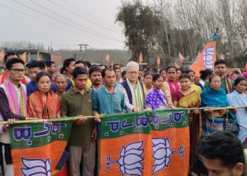 চড়িলাম বিধানসভার পদ্মনগরে এক মেগা যোগদান সভা অনুষ্ঠিত