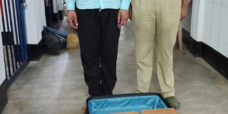 ২৬ কেজি শুঁকনো গাঁজা সহ আটক এক