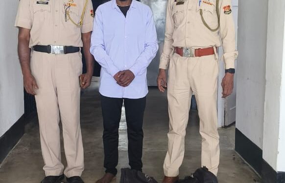 ২২ কেজি শুঁকনো গাঁজা সহ আগরতলা রেল স্টেশনে আটক এক পাচারকারী