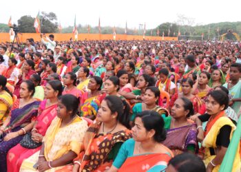 বামুটিয়া মন্ডলের উদ্যোগে আয়োজিত মেগা যোগদান ও কার্যকর্তা সম্মেলনে বিপ্লব দেব