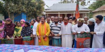 ২১ পরিবারের ৬৪ জন সংখ্যালঘু ভোটার সিপিএম ছেড়ে বিজেপিতে সামিল