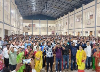 বিপ্লব দেবের সমর্থনে চড়িলামে অনুষ্ঠিত সাংগঠনিক সভা